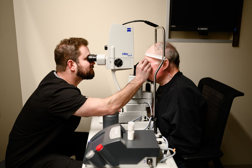 same day cataract surgery patient